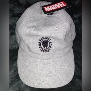 Marvel Light Gray Wakanda Forever Hat
